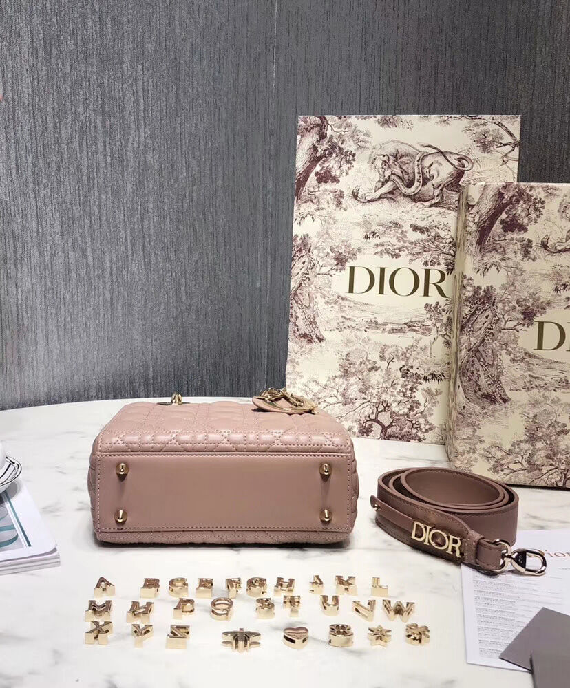 Christian Dior Lady Dior My Abcdior Bag Pink